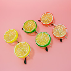 [하루만 50% 할인] 과일 안경 - 레몬/라임/오렌지