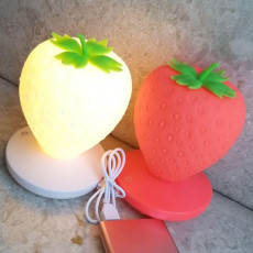 딸기 LED 램프